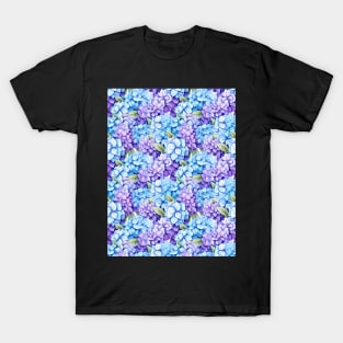 Hydrangea Harmony Watercolor T-Shirt